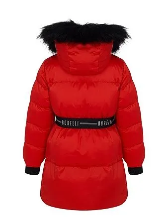 Alessandro Borelli Пальто с поясом для девочки