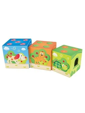 HAPE Игрушка Кубики-пирамида Башня Дружбы