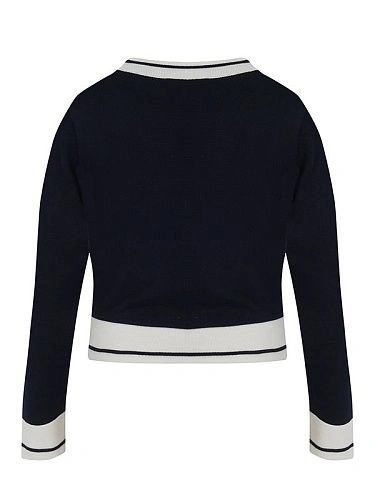 Alessandro Borelli Кардиган с лого для девочки Alessandro Borelli Кардиган с лого для девочки