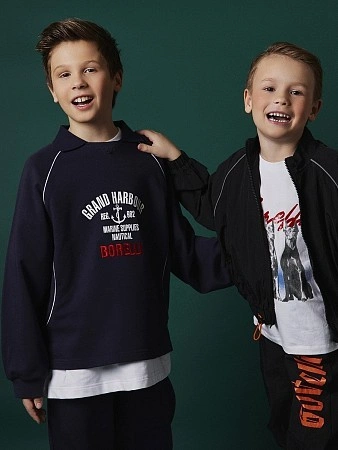 Alessandro Borelli Свитшот-поло для мальчика