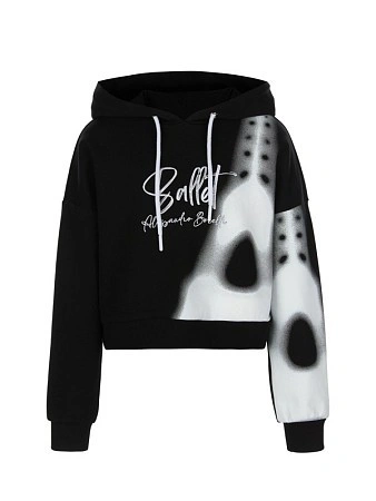 Alessandro Borelli Худи укороченный для девочки