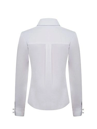 Alessandro Borelli Блузка классика с брошью Alessandro Borelli Блузка классика с брошью