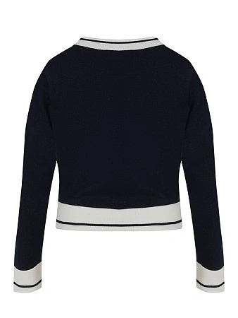 Alessandro Borelli Кардиган с лого для девочки