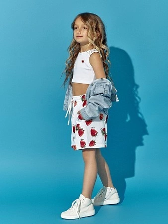 Alessandro Borelli Кроп топ для девочки