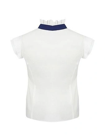 Alessandro Borelli Блузка с контрастной отделкой