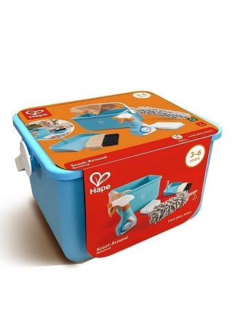 HAPE Детский игровой набор для уборки (с ведром), 7 элементов