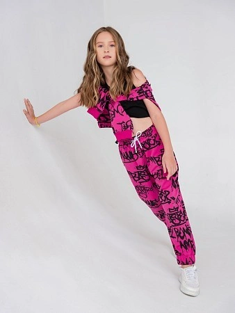 Alessandro Borelli Брюки джоггеры для девочки