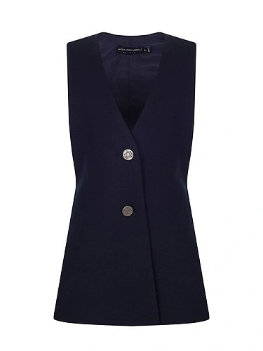Alessandro Borelli Жилет удлиненный джерси