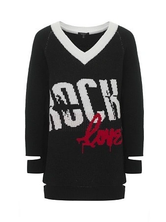 Alessandro Borelli Платье-туника вязаное