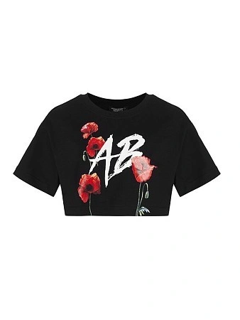 Alessandro Borelli Футболка укороченная для девочки