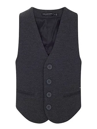 Alessandro Borelli Жилет классика джерси для мальчика