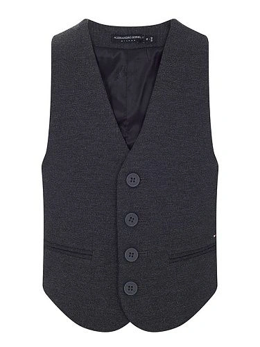 Alessandro Borelli Жилет классика джерси для мальчика