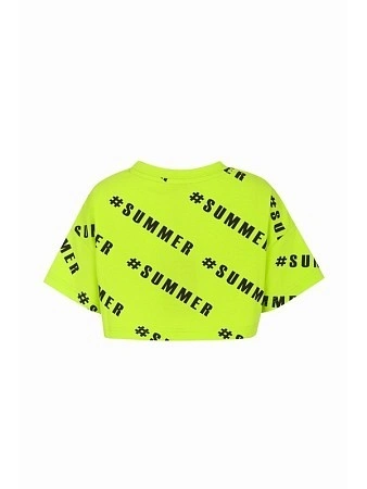 Alessandro Borelli Футболка укороченная для девочки