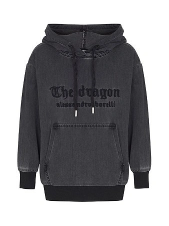 Alessandro Borelli Худи джинсовое для мальчика