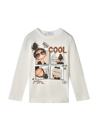 Monnalisa Футболка с длинным рукавом