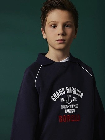 Alessandro Borelli Свитшот-поло для мальчика