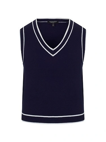 Alessandro Borelli Жилет вязаный для девочки