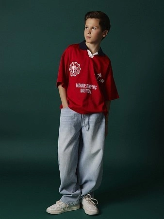 Alessandro Borelli Джинсы barrel для мальчика