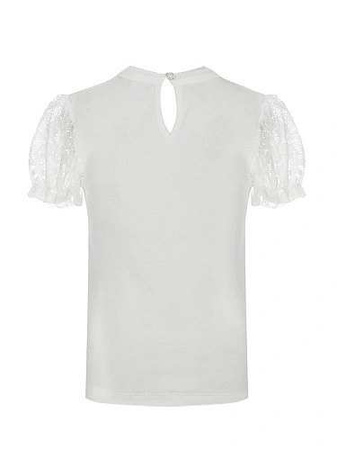 Alessandro Borelli Блузка трикотажная с коротким рукавом