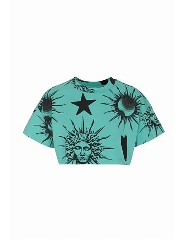 Alessandro Borelli Футболка укороченная для девочки Alessandro Borelli Футболка укороченная для девочки