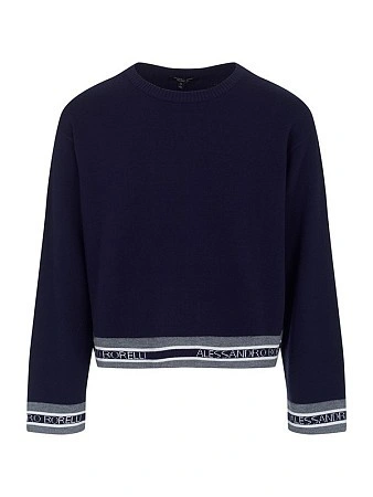 Alessandro Borelli Свитшот вязаный для девочки