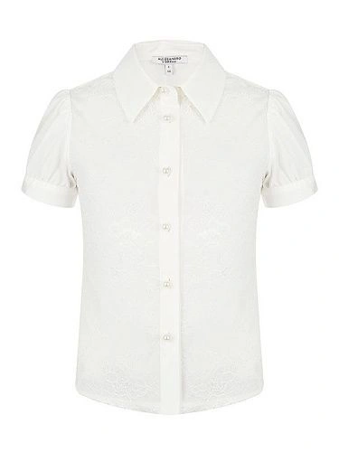 Alessandro Borelli Блузка с кружевом Alessandro Borelli Блузка с кружевом