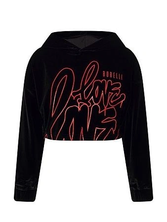 Alessandro Borelli Худи укороченный для девочки