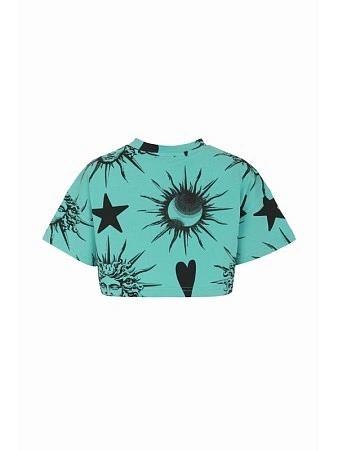 Alessandro Borelli Футболка укороченная для девочки