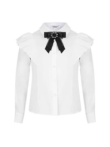 Alessandro Borelli Блузка с воланами Alessandro Borelli Блузка с воланами