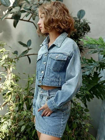 Alessandro Borelli Юбка джинсовая