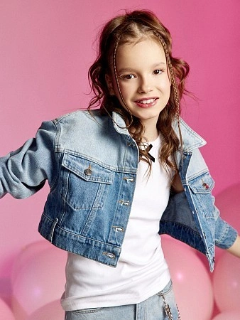 Alessandro Borelli Куртка джинсовая для девочки