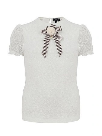 Alessandro Borelli Блузка трикотажная с коротким рукавом