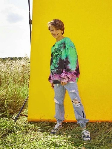 Alessandro Borelli Джинсы джоггеры для мальчика Alessandro Borelli Джинсы джоггеры для мальчика