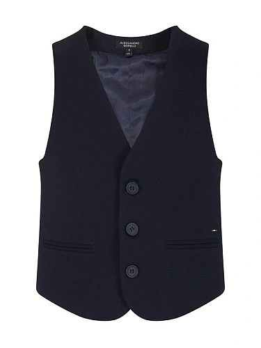 Alessandro Borelli Жилет классика джерси для мальчика Alessandro Borelli Жилет классика джерси для мальчика