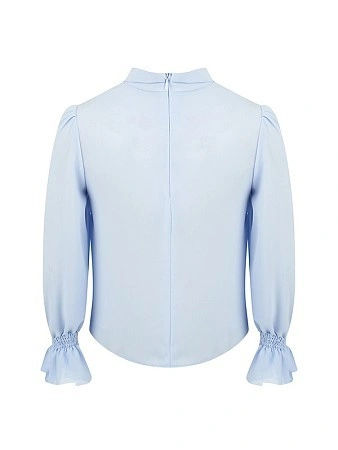 Alessandro Borelli Блузка с бантом и пышными рукавами