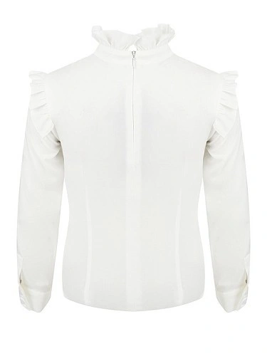 Alessandro Borelli Блузка с кокеткой из кружева Alessandro Borelli Блузка с кокеткой из кружева