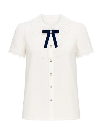 Alessandro Borelli Блузка с коротким рукавом