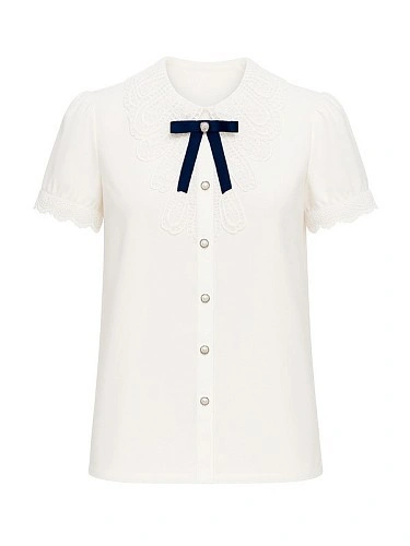 Alessandro Borelli Блузка с коротким рукавом