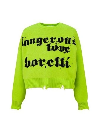 Alessandro Borelli Свитшот вязаный для девочки