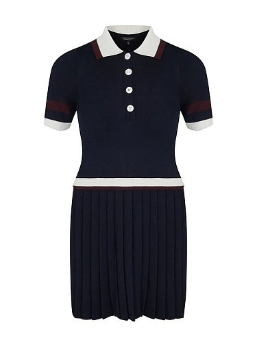 Alessandro Borelli Платье с юбкой в складку Alessandro Borelli Платье с юбкой в складку