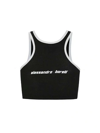 Alessandro Borelli Топ укороченный для девочки
