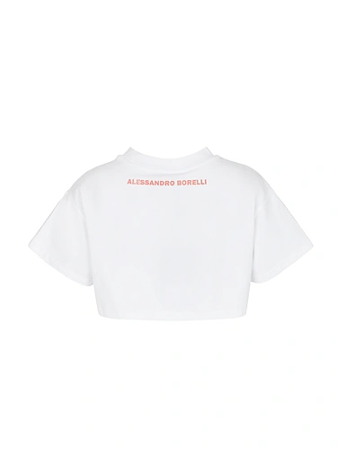 Alessandro Borelli Футболка укороченная для девочки Alessandro Borelli Футболка укороченная для девочки