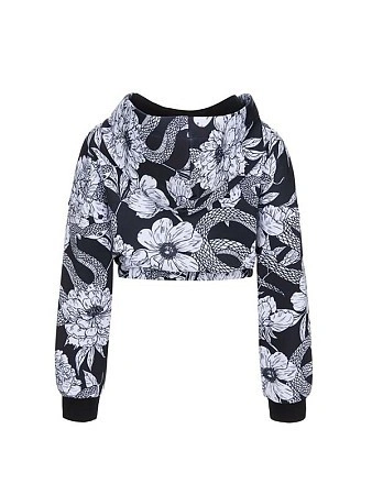 Alessandro Borelli Худи укороченный для девочки