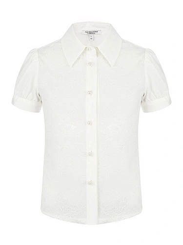 Alessandro Borelli Блузка с кружевом Alessandro Borelli Блузка с кружевом