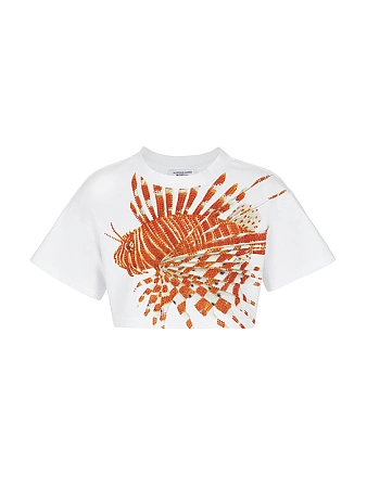 Alessandro Borelli Футболка укороченная для девочки