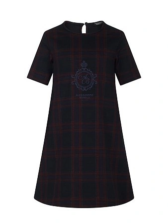 Alessandro Borelli Платье с коротким рукавом