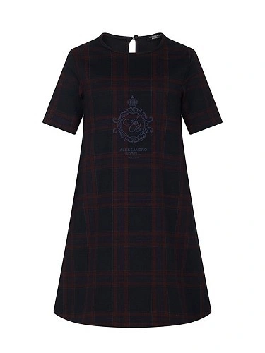 Alessandro Borelli Платье с коротким рукавом