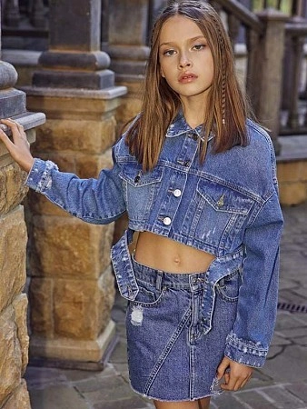 Alessandro Borelli Юбка джинсовая