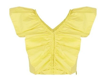 Alessandro Borelli Кроп-топ с воланами