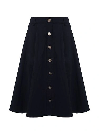 Alessandro Borelli Юбка с застежкой на пуговицы